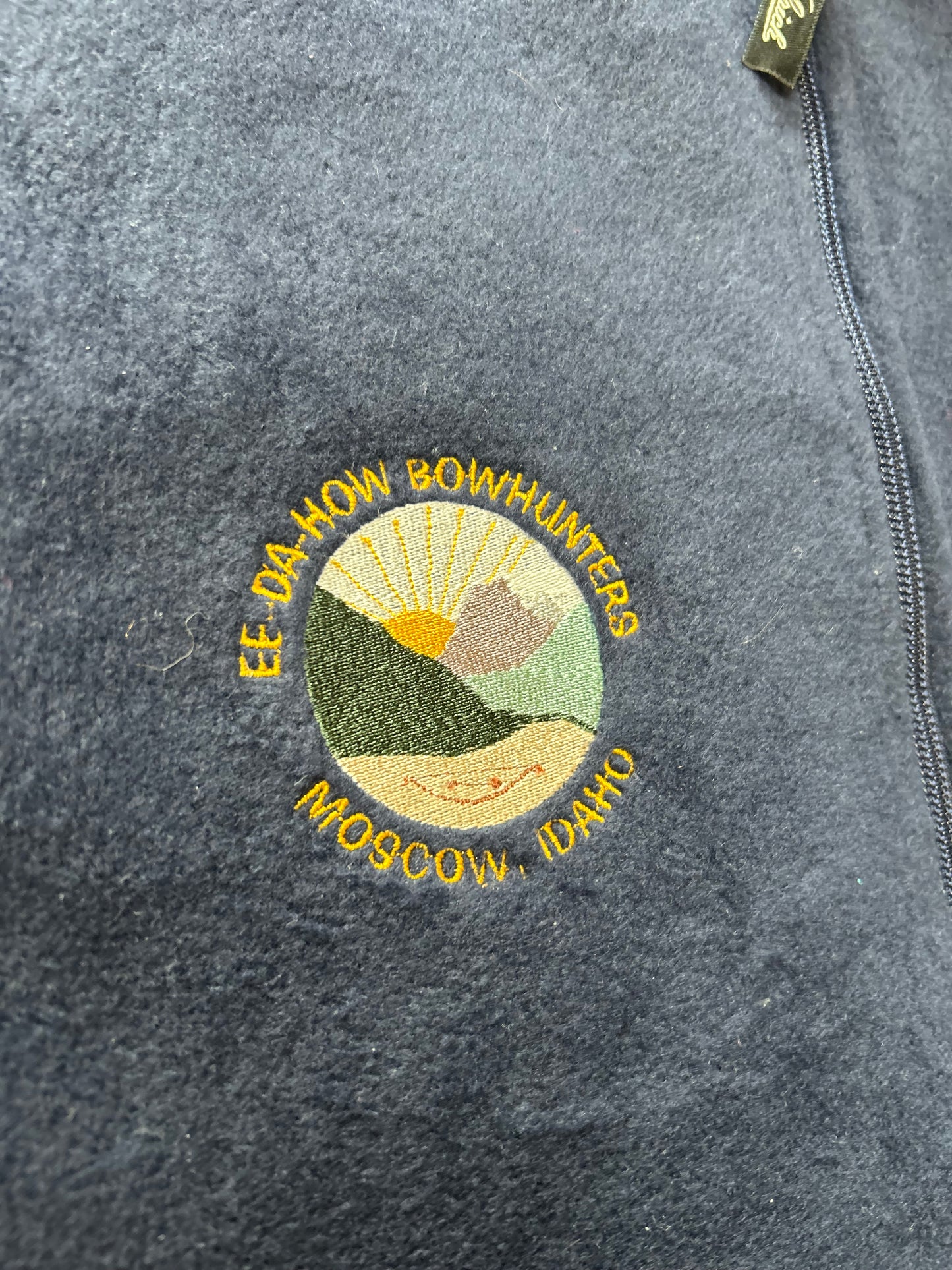 Woolrich Bowhunters Deep Navy Embroidered Fleece (XL)