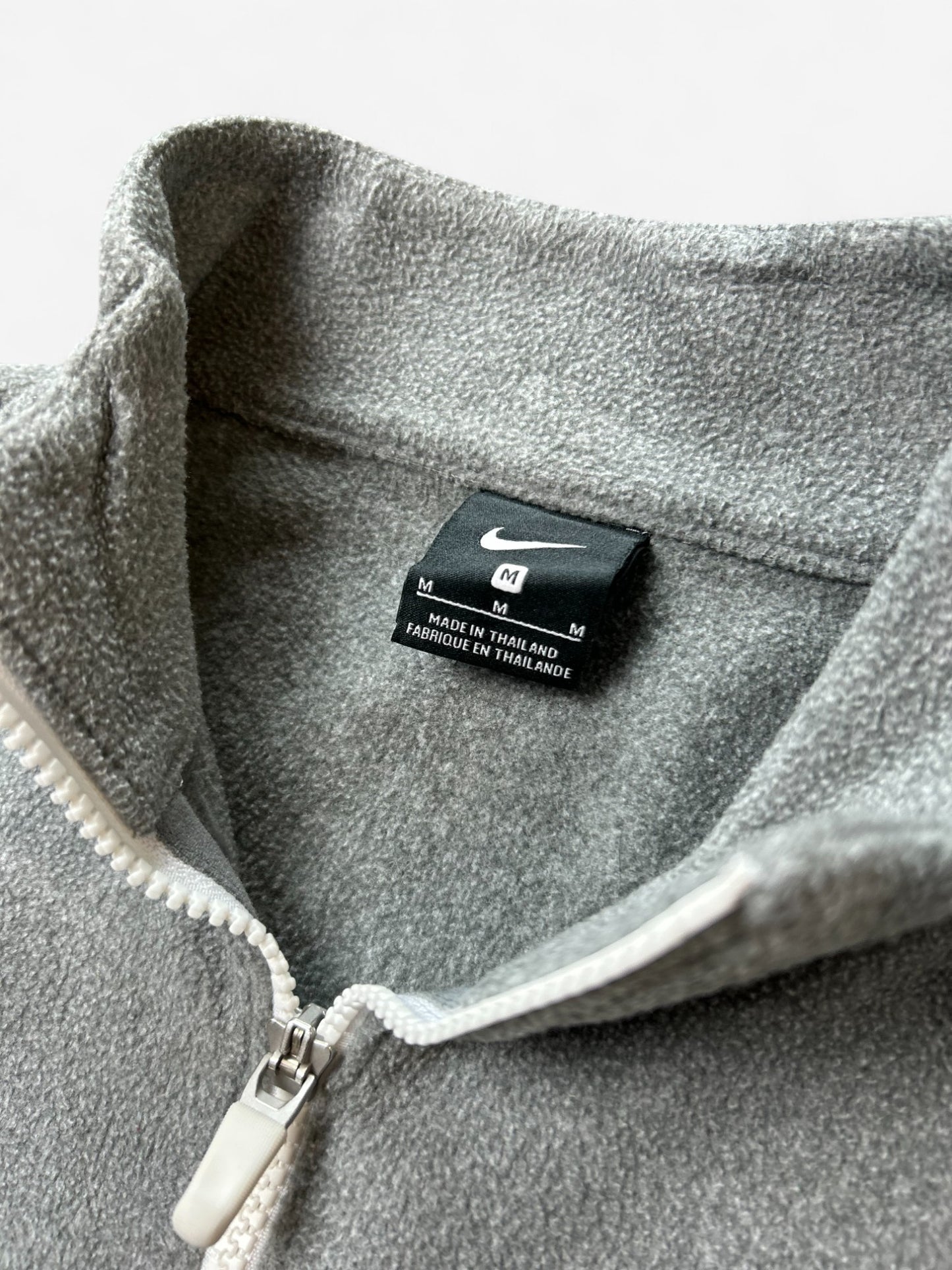 Nike x Oregon Ducks Grey and Green Quarter-Zip (M)