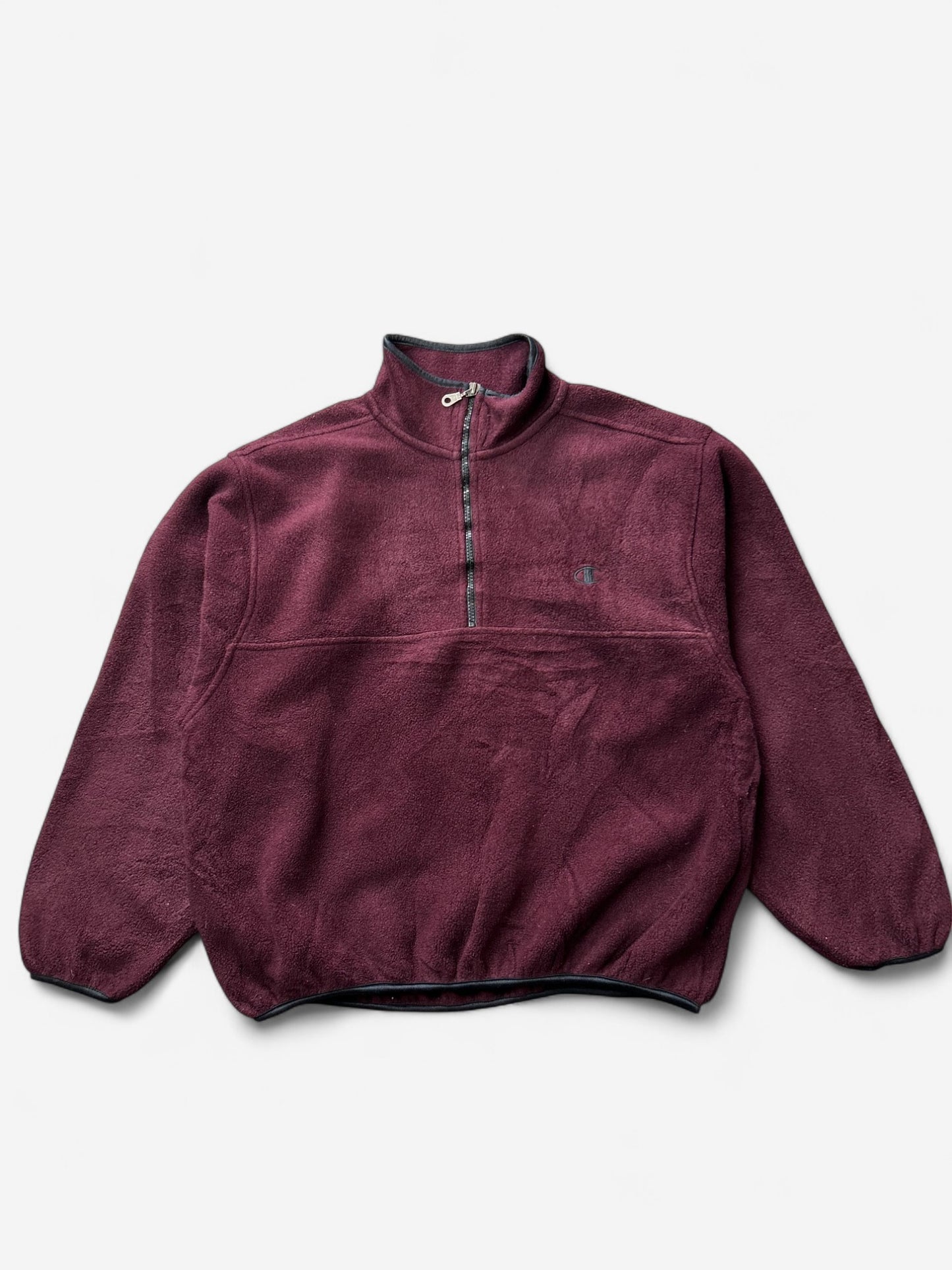 Champion Burgundy Embroidered Fleece (M)