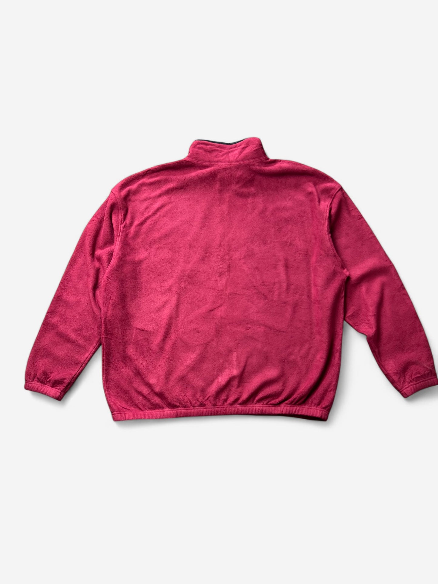 Champion Burgundy Embroidered Zip Up Fleece (XL)
