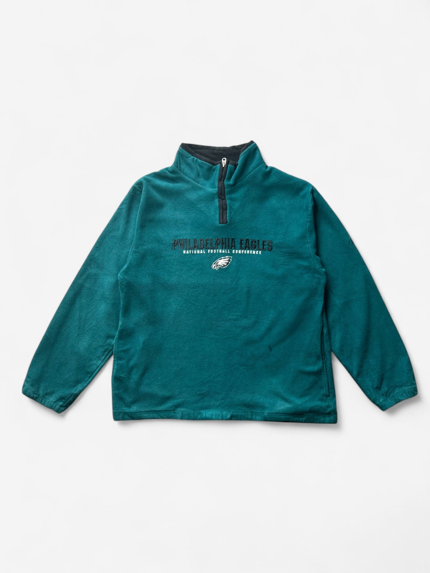 Vintage NFL Philadelphia Eagles Quarter Zip Fleece (M)