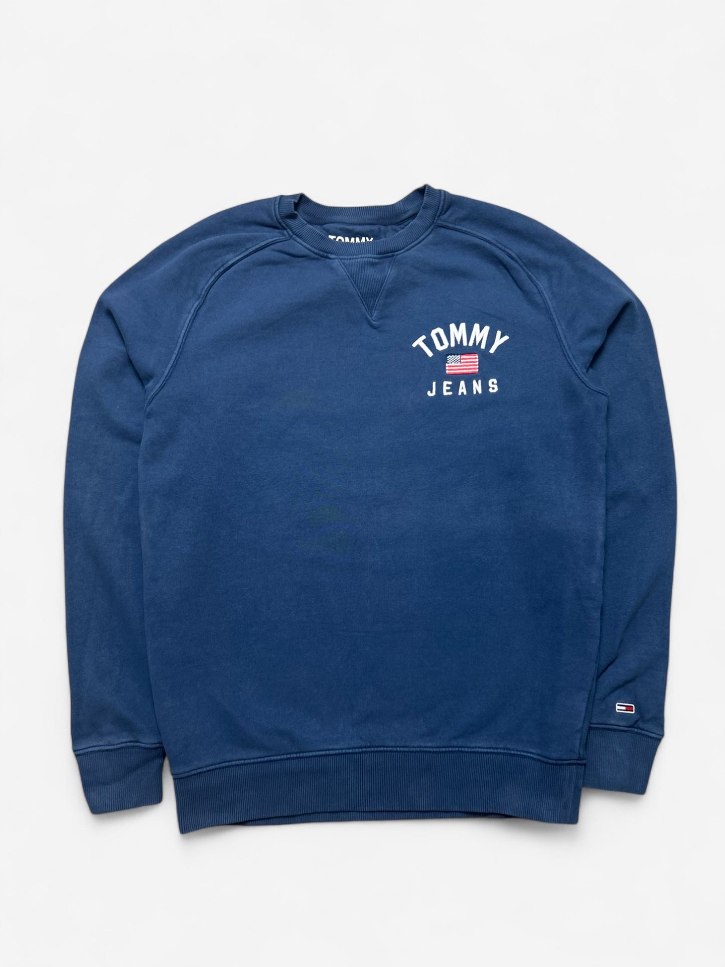 Tommy Hilfiger Embroidered Navy Sweatshirt (S)