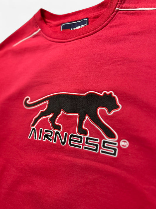Airness 90s Red Embroidered Sweatshirt (XL)