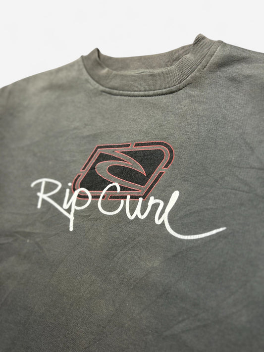 Ripcurl 00s Grey Spell Out Sweatshirt (L)