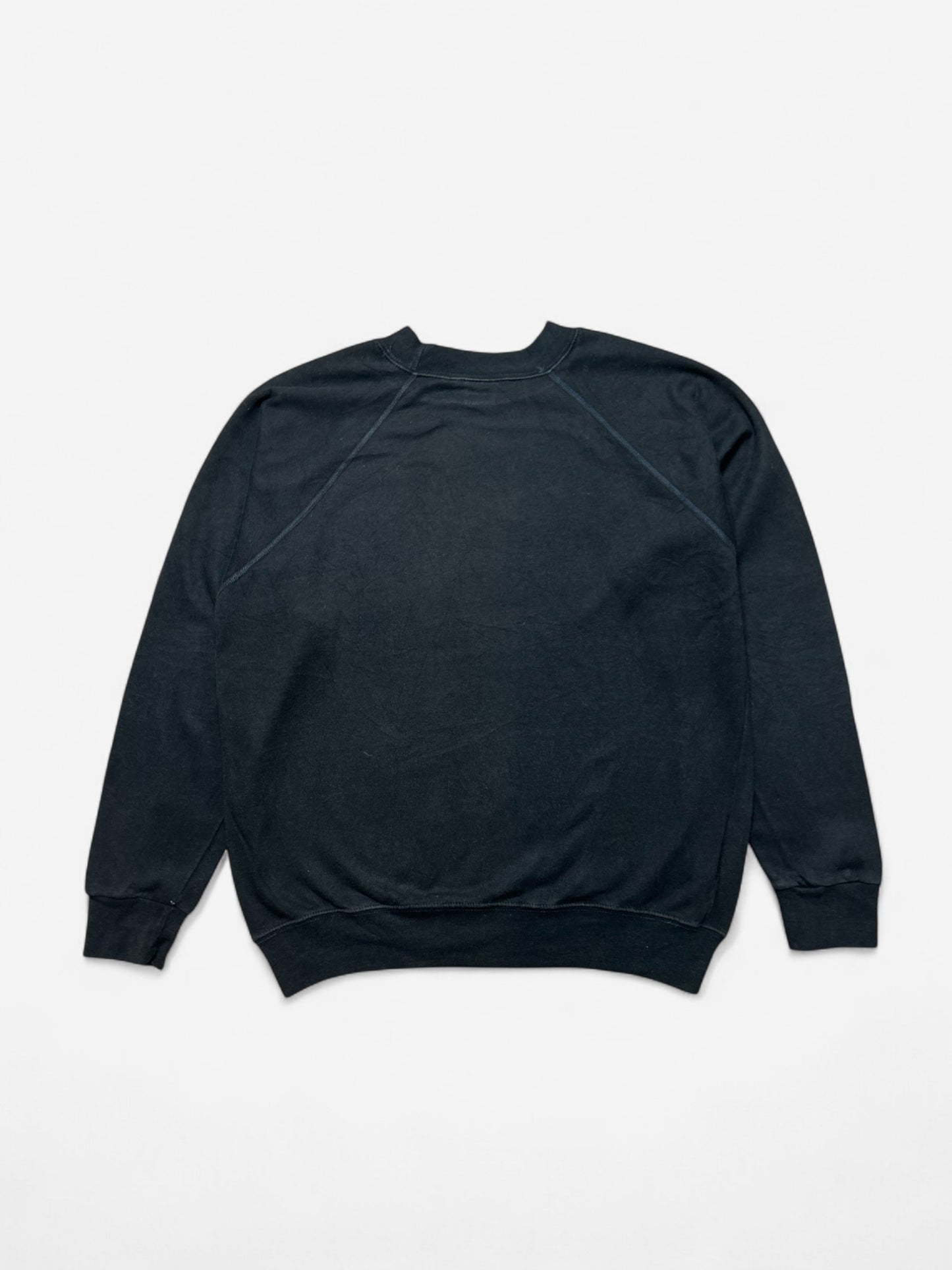 Champion Black Spelled Out Sweatshirt (S)