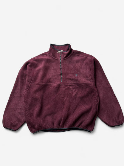 Champion Burgundy Embroidered Fleece (M)