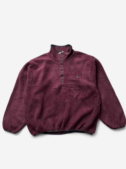Champion Burgundy Embroidered Fleece (M)