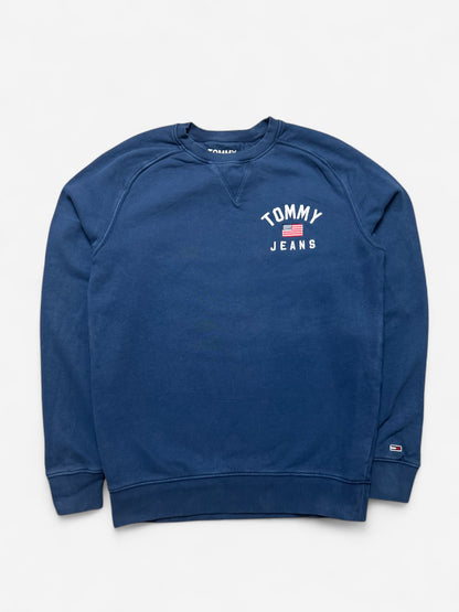 Tommy Hilfiger Embroidered Navy Sweatshirt (S)