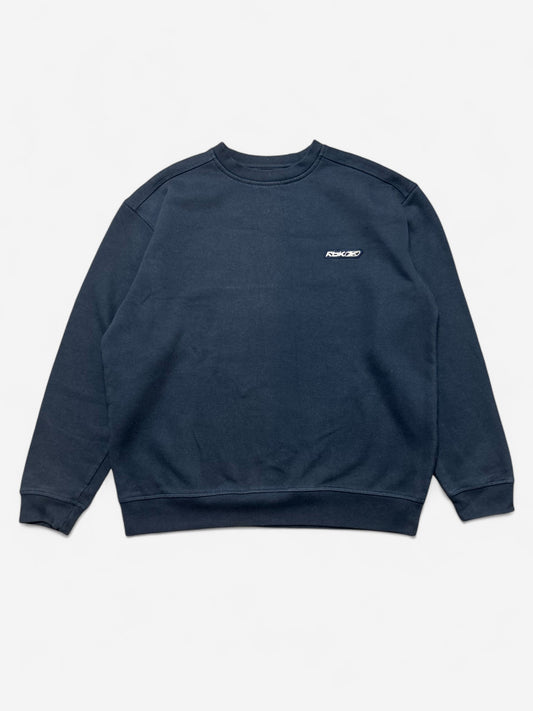 Reebok Navy 00s Logo Sweatshirt (L)