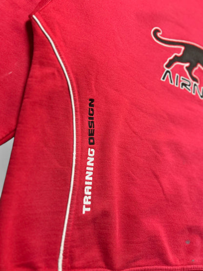 Airness 90s Red Embroidered Sweatshirt (XL)