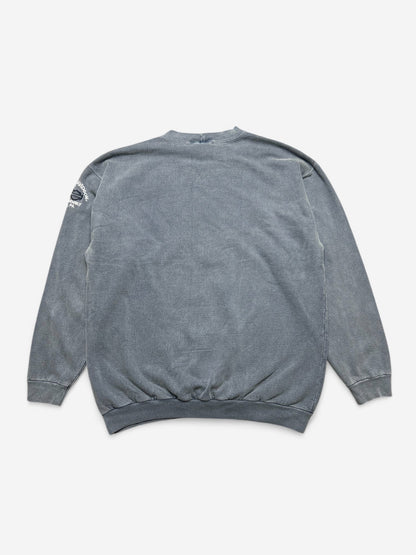 Harley Davidson 90s Grey Embroidered Sweatshirt (M)