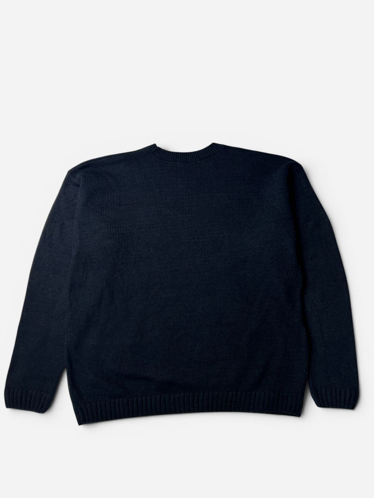 New Era Vintage USA Flag Knit Sweatshirt (XL)